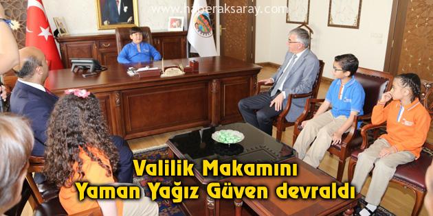 Valilik Makamını Yaman Yağız Güven devraldı