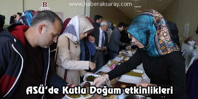 ASÜ’de Kutlu Doğum etkinlikleri