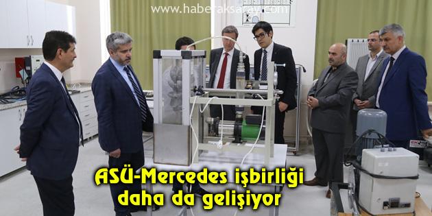 ASÜ-Mercedes işbirliği daha da gelişiyor