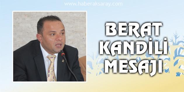 AK Parti İl Başkanı Karatay, Berat Kandilini kutladı