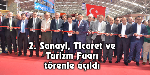 2. Sanayi, Ticaret ve Turizm Fuarı törenle açıldı