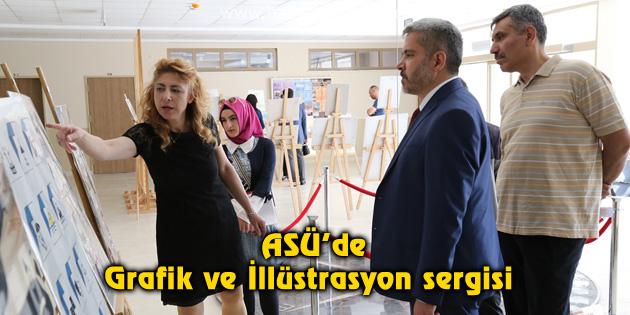 ASÜ’de Grafik ve İllüstrasyon sergisi