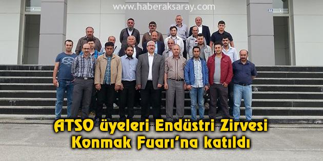 ATSO üyeleri Endüstri Zirvesi Konmak Fuarı’na katıldı