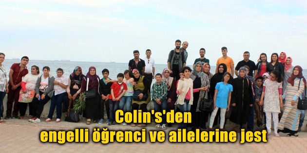 Colin’s’den engelli öğrenci ve ailelerine jest
