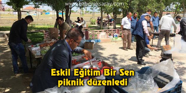 Eskil Eğitim Bir Sen piknik düzenledi