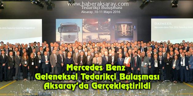 Mercedes Benz Tedarikçi Buluşması gerçekleştirildi