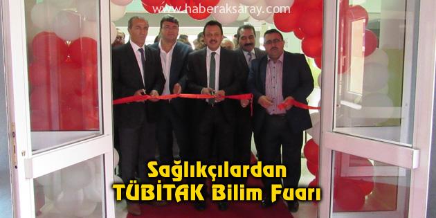 Sağlıkçılardan TÜBİTAK Bilim Fuarı