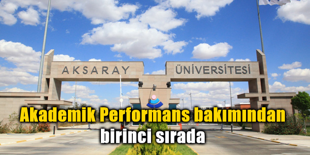 ASÜ Akademik Performans bakımından birinci sırada!