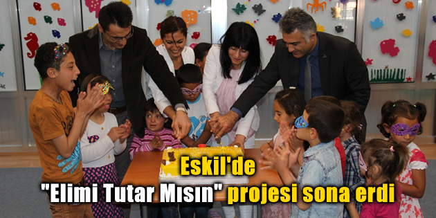 Eskil’de “Elimi Tutar Mısın” projesi sona erdi