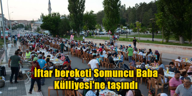 İftar bereketi Somuncu Baba Külliyesi’ne taşındı