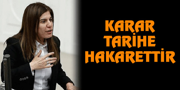 İlknur İnceöz: Karar tarihe hakarettir!
