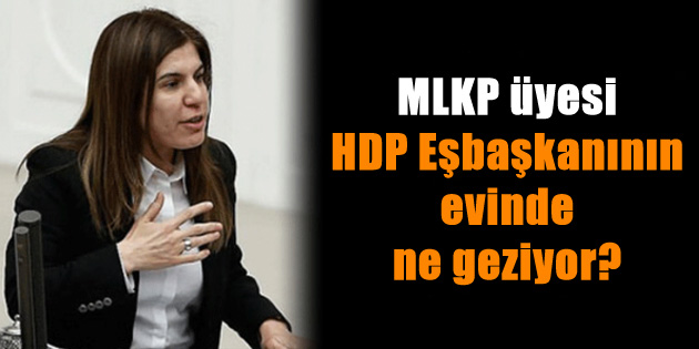 MLKP üyesi HDP Eşbaşkanının evinde ne geziyor?