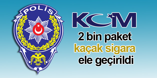 Kaçak sigara operasyonunda 2 Suriyeli tutuklandı