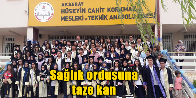 Sağlık ordusuna taze kan