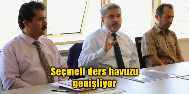 Seçmeli ders havuzu genişliyor