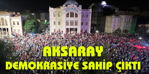 Aksaray Belediyesi tüm imkanlarını seferber etti