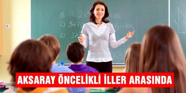 Aksaray öncelikli iller arasında