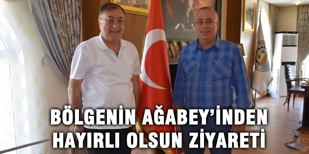 Bölgenin ağabeyinden hayırlı olsun ziyareti