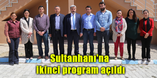 Sultanhanı’na ikinci program açıldı
