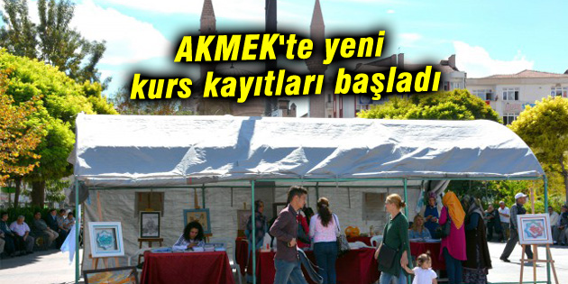 AKMEK’te yeni kurs kayıtları başladı