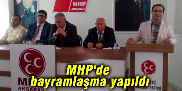 MHP’de bayramlaşma yapıldı