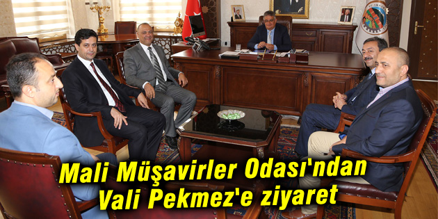 Mali Müşavirler Odası’ndan Vali Pekmez’e ziyaret