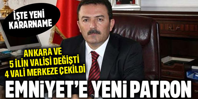 Eski Valimiz Selami Altınok Emniyet Genel Müdürü oldu