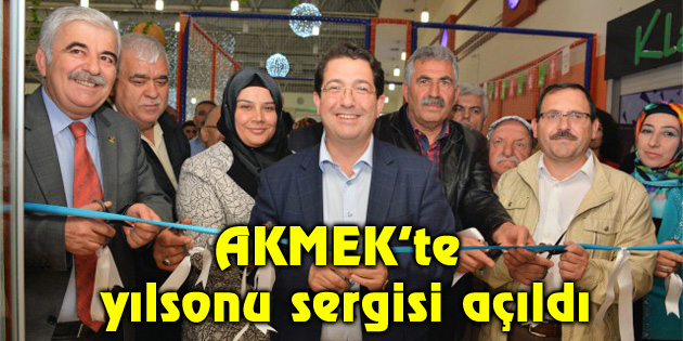 AKMEK’te yılsonu sergisi açıldı