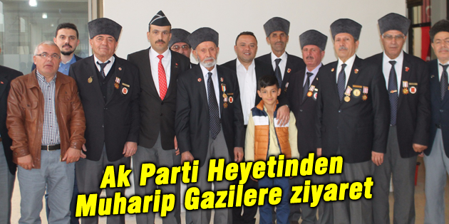 Ak Parti Heyetinden Muharip Gazilere ziyaret