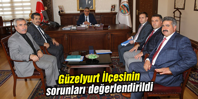 Güzelyurt İlçesinin sorunları değerlendirildi