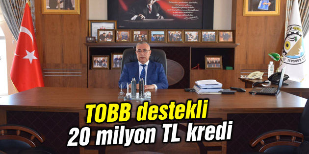 Borsadan üyelerine TOBB destekli 20 milyon TL kredi