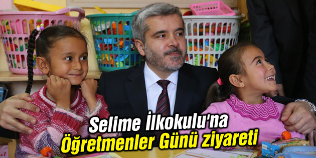 Selime İlkokulu’na Öğretmenler Günü ziyareti