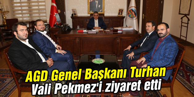 AGD Genel Başkanı Turhan Vali Pekmez’i ziyaret etti