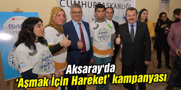 ‘Aşmak İçin Hareket’ kampanyasını tanıtım programı düzenlendi