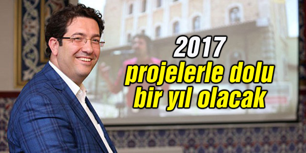 Başkan Yazgı: 2017 projelerle dolu bir yıl olacak