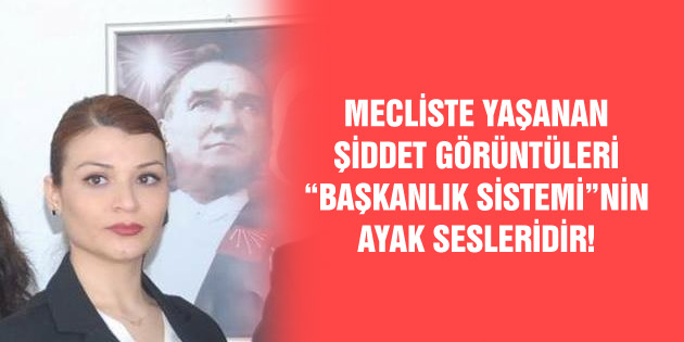 CHP Kadın Kolları’ndan TBMM’de yaşanan kavgaya tepki