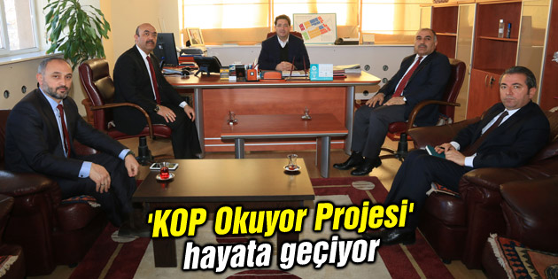 ‘KOP Okuyor Projesi’ hayata geçiyor