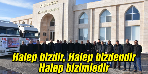 Halep bizdir, Halep bizdendir, Halep bizimledir