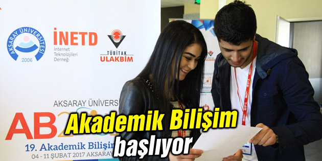 19’uncu Akademik Bilişim başlıyor
