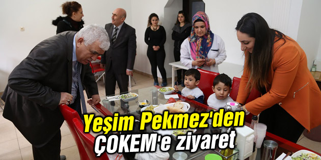 Yeşim Pekmez’den ÇOKEM’e ziyaret