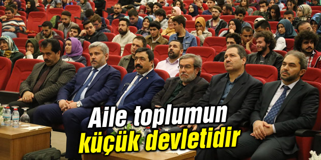 Aile toplumun küçük devletidir