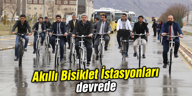 Akıllı Bisiklet İstasyonları devrede