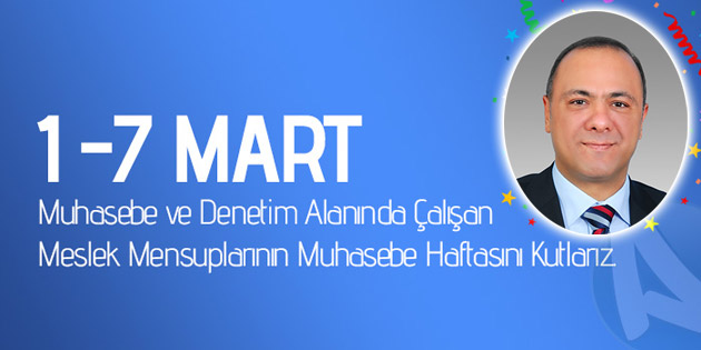 1-7 Mart Muhasebe Haftası