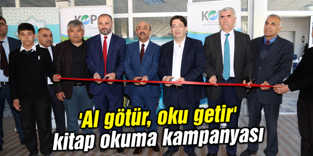 ‘Al götür, oku getir’ kitap okuma kampanyası Aksaray’da başladı