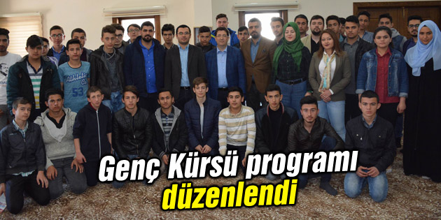 Genç Kürsü programı düzenlendi