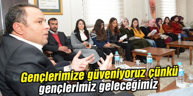 Karatay: Gençlerimize güveniyoruz çünkü gençlerimiz geleceğimiz