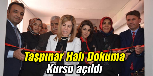 Aksaray’da Taşpınar Halı Dokuma Kursu açıldı