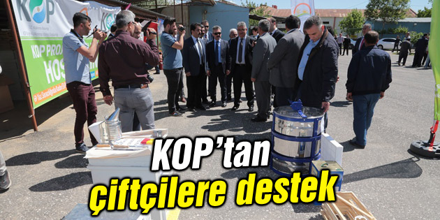 KOP’tan çiftçilere destek