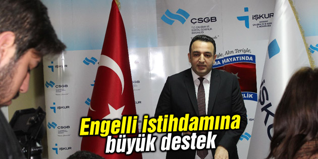 Engelli istihdamına büyük destek