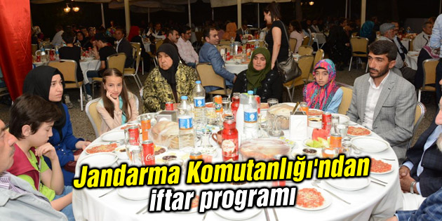 Jandarma Komutanlığı’ndan iftar programı